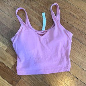 Pink Lulu Align Top